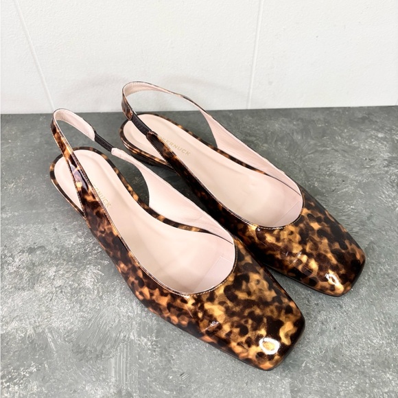 Tuckernuck Tortoise Liv Slingback Flats size 8.5 brown - Picture 5 of 7